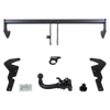 Attelage rotule démontable AUTO-HAK + faisceau TowTec spécifique 13 broches