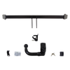 Attelage rotule démontable Brink + faisceau TowTec spécifique 13 broches