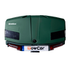 Coffre sur attelage TowBox V3 vert