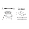 Kit de montage pour tente de toit Menabo Professional