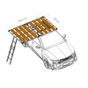 Plateforme de tente de toit Kit CampUp Karma