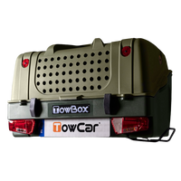 Coffre sur attelage TowBox V1 Dog vert