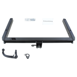 Attelage Rigide Pour Audi A4 B7 Avant (2004-2008) - Avec Kit électrique Universel 7 Broches - Homologué UE - Charge Max 85 Kg