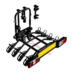 Porte-vélos Peruzzo Parma 4 black