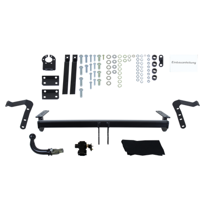 Attelage rotule démontable AUTO-HAK + faisceau TowTec universel 7 broches
