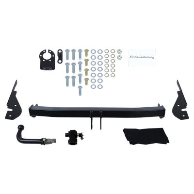 Attelage rotule démontable AUTO-HAK + faisceau TowTec spécifique 13 broches