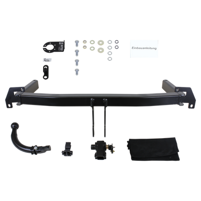 Attelage rotule démontable AUTO-HAK + faisceau TowTec spécifique 13 broches