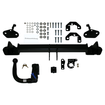 Attelage rotule démontable AUTO-HAK + faisceau TowTec universel 7 broches