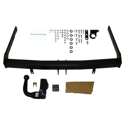 Attelage rotule démontable AUTO-HAK + faisceau TowTec spécifique 13 broches