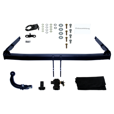 Attelage rotule démontable AUTO-HAK + faisceau TowTec universel 7 broches