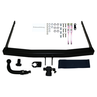 Attelage rotule démontable AUTO-HAK + faisceau TowTec universel 7 broches