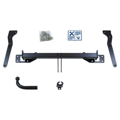 Attelage col de cygne AUTO-HAK + faisceau TowTec universel 7 broches