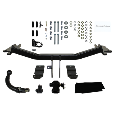 Attelage rotule démontable AUTO-HAK + faisceau TowTec spécifique 13 broches