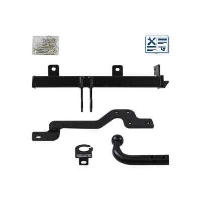 Attelage col de cygne AUTO-HAK + faisceau TowTec universel 13 broches