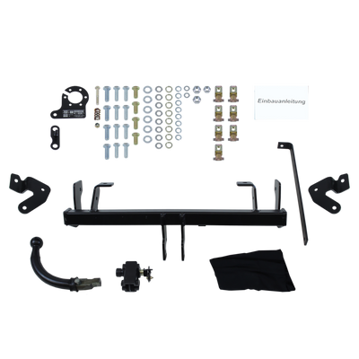 Attelage rotule démontable AUTO-HAK + faisceau TowTec universel 7 broches