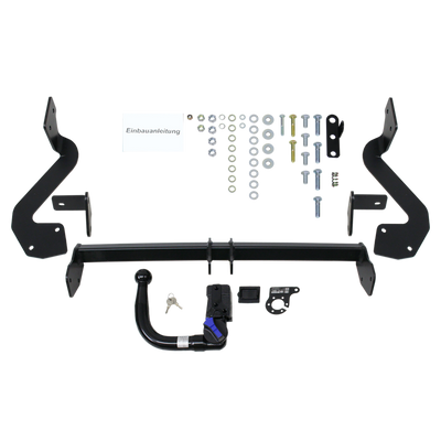 Attelage rotule démontable AUTO-HAK + faisceau TowTec spécifique 13 broches