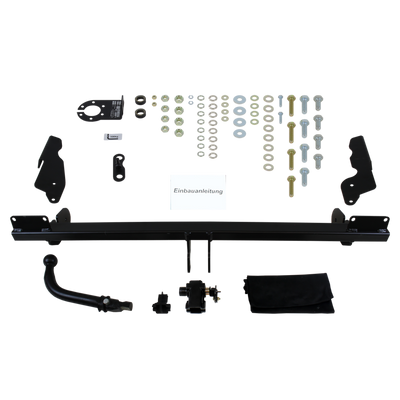 Attelage rotule démontable AUTO-HAK + faisceau TowTec spécifique 7 broches