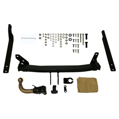 Attelage rotule démontable AUTO-HAK + faisceau TowTec universel 7 broches