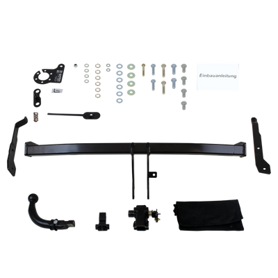 Attelage rotule démontable AUTO-HAK + faisceau TowTec universel 13 broches