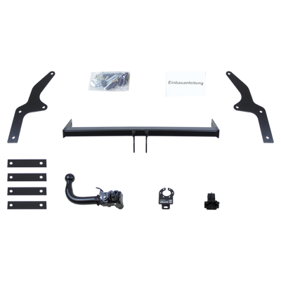 Attelage rotule démontable AUTO-HAK + faisceau TowTec universel 7 broches