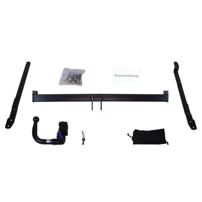 Attelage rotule démontable AUTO-HAK + faisceau TowTec universel 7 broches