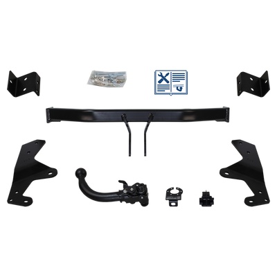 Attelage rotule démontable AUTO-HAK + faisceau TowTec spécifique 7 broches