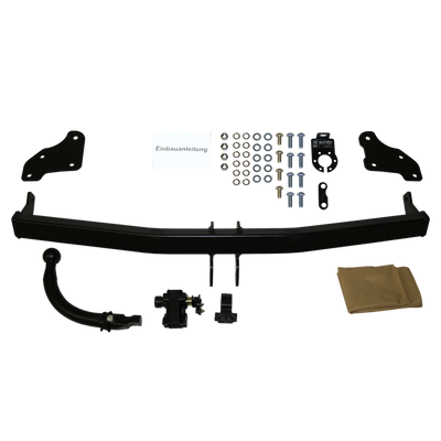 Attelage rotule démontable AUTO-HAK + faisceau TowTec universel 7 broches