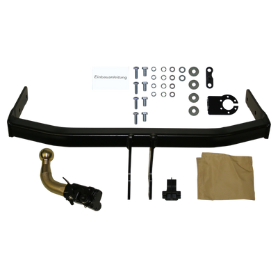Attelage rotule démontable AUTO-HAK + faisceau TowTec universel 13 broches