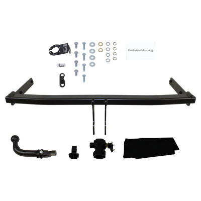Attelage rotule démontable AUTO-HAK + faisceau TowTec universel 7 broches