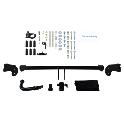 Attelage rotule démontable AUTO-HAK + faisceau TowTec spécifique 13 broches