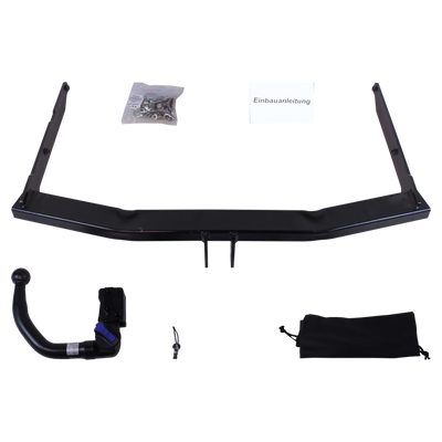 Attelage rotule démontable AUTO-HAK + faisceau TowTec spécifique 7 broches