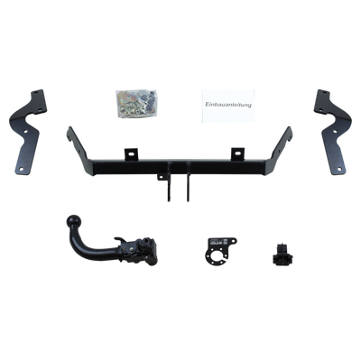 Attelage rotule démontable AUTO-HAK + faisceau TowTec universel 7 broches