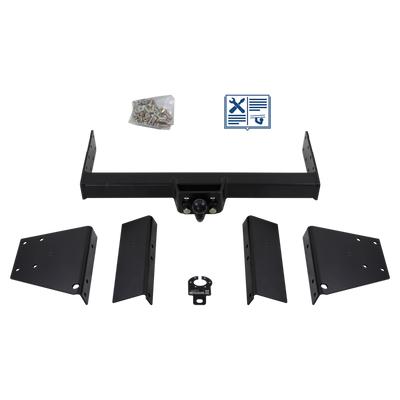 Attelage rotule standard AUTO-HAK + faisceau TowTec universel 13 broches