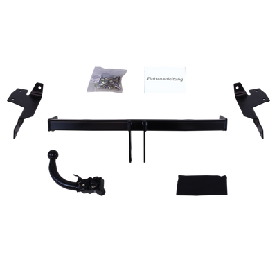 Attelage rotule démontable AUTO-HAK + faisceau TowTec universel 13 broches