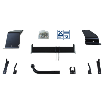 Attelage col de cygne AUTO-HAK + faisceau TowTec universel 13 broches
