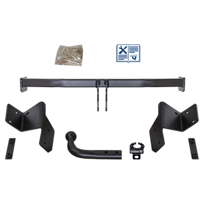 Attelage col de cygne AUTO-HAK + faisceau TowTec universel 7 broches