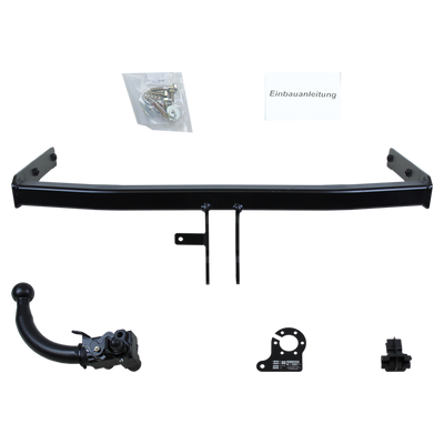 Attelage rotule démontable AUTO-HAK + faisceau TowTec spécifique 13 broches