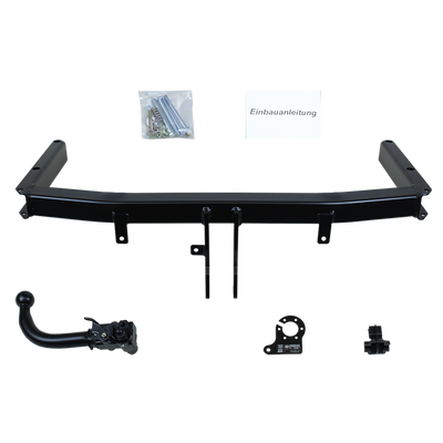 Attelage rotule démontable AUTO-HAK + faisceau TowTec spécifique 7 broches