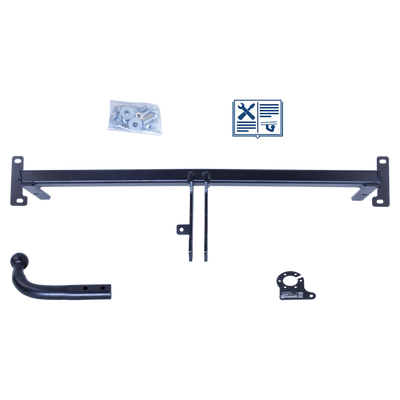 Attelage col de cygne AUTO-HAK + faisceau TowTec universel 13 broches