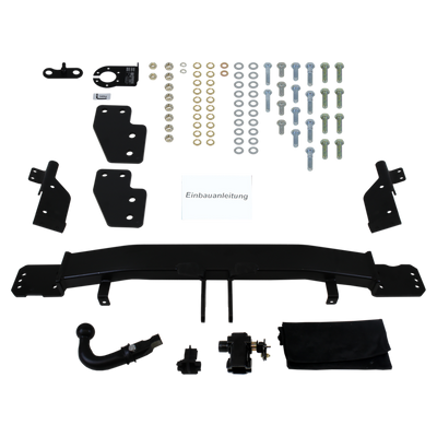 Attelage rotule démontable AUTO-HAK + faisceau TowTec universel 7 broches