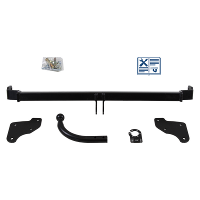 Attelage col de cygne AUTO-HAK + faisceau TowTec universel 7 broches
