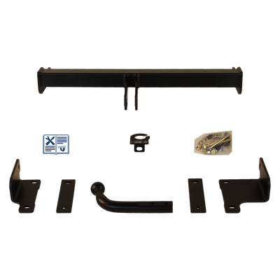 Attelage col de cygne AUTO-HAK + faisceau TowTec universel 13 broches