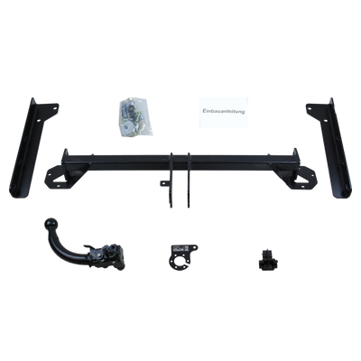 Attelage rotule démontable AUTO-HAK + faisceau TowTec spécifique 13 broches