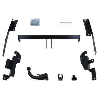 Attelage rotule démontable AUTO-HAK + faisceau TowTec universel 13 broches