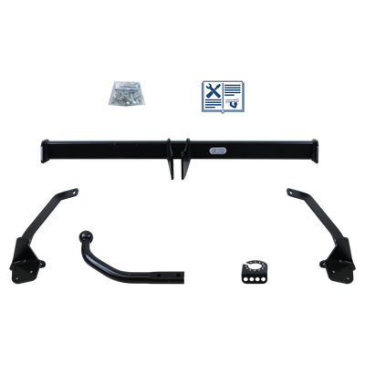 Attelage col de cygne Oris + faisceau TowTec universel 7 broches