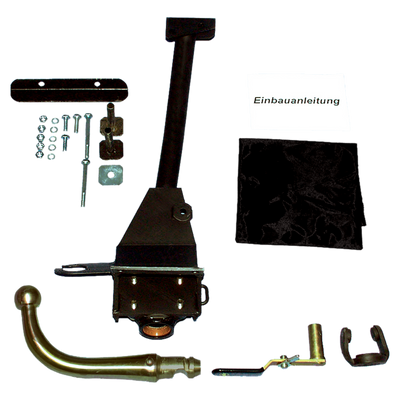 Attelage rotule démontable GDW + faisceau TowTec universel 7 broches