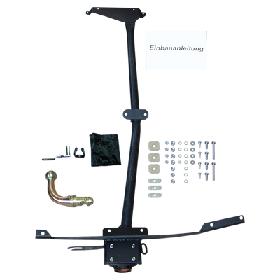 Attelage rotule démontable GDW + faisceau TowTec universel 13 broches