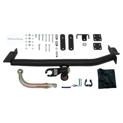 Attelage rotule démontable GDW + faisceau TowTec universel 7 broches