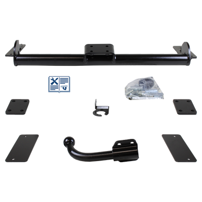 Attelage col de cygne GDW + faisceau TowTec universel 7 broches
