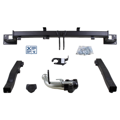 Attelage rotule démontable GDW + faisceau TowTec spécifique 7 broches